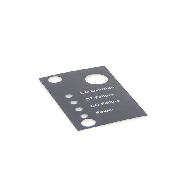 Plastic label, VA-M15/40 MKII for LED (EN)