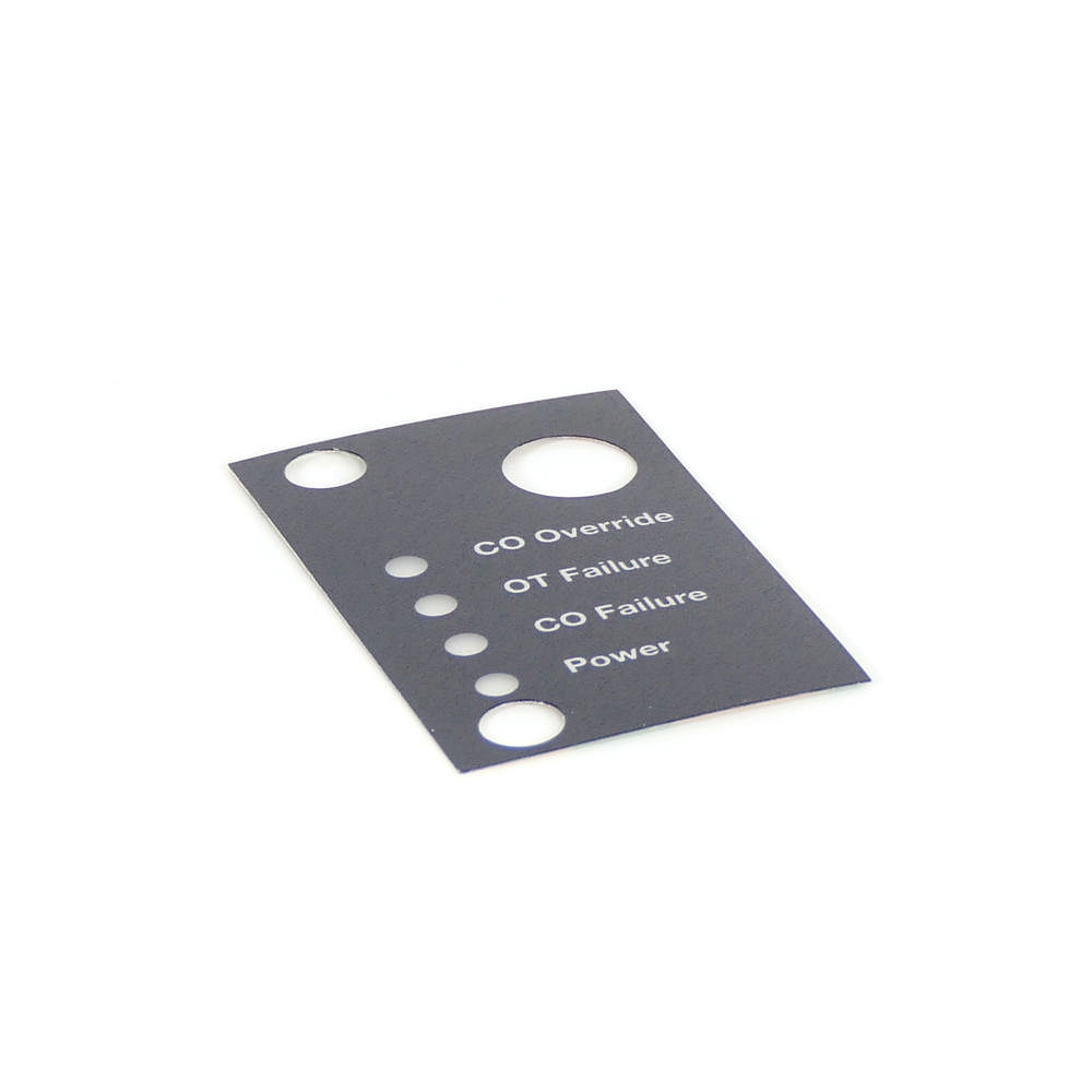 Plastic label, VA-M15/40 MKII for LED (EN)
