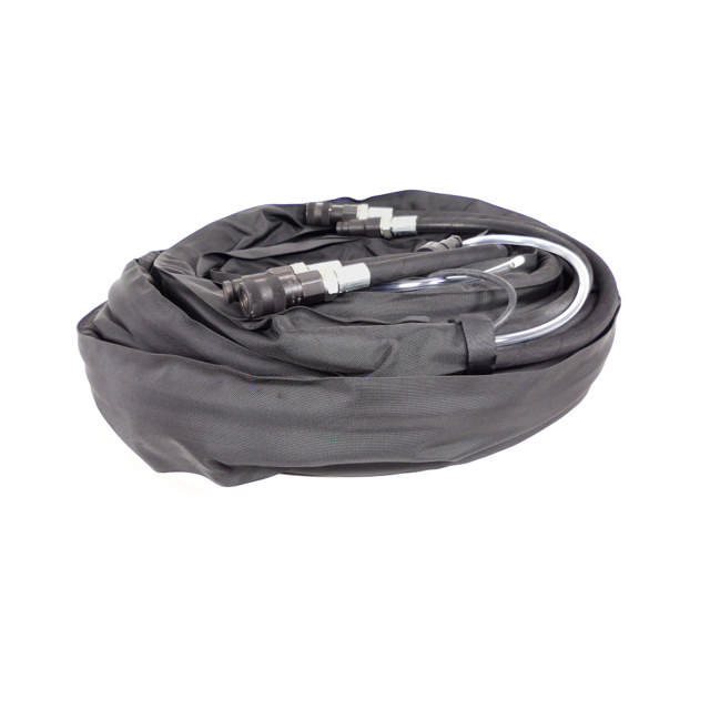 Connecting hose, 15m, FFC, black couplers