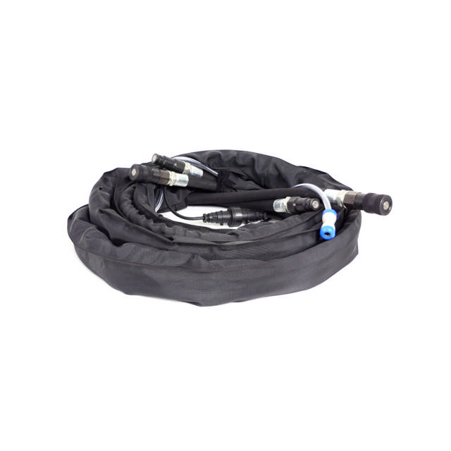 Connecting hose, 5m, FFC, black couplers