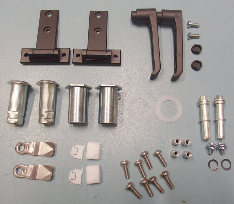 Lock cpl. with handles for door
