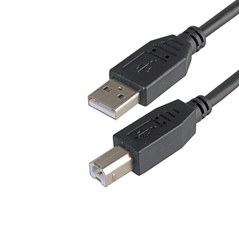 USB 2.0 cable, USB-A male / USB-B, lenght 3 m