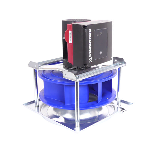 ELectric motor cpl. Vent R/C 6, Blue Ziehl Fan