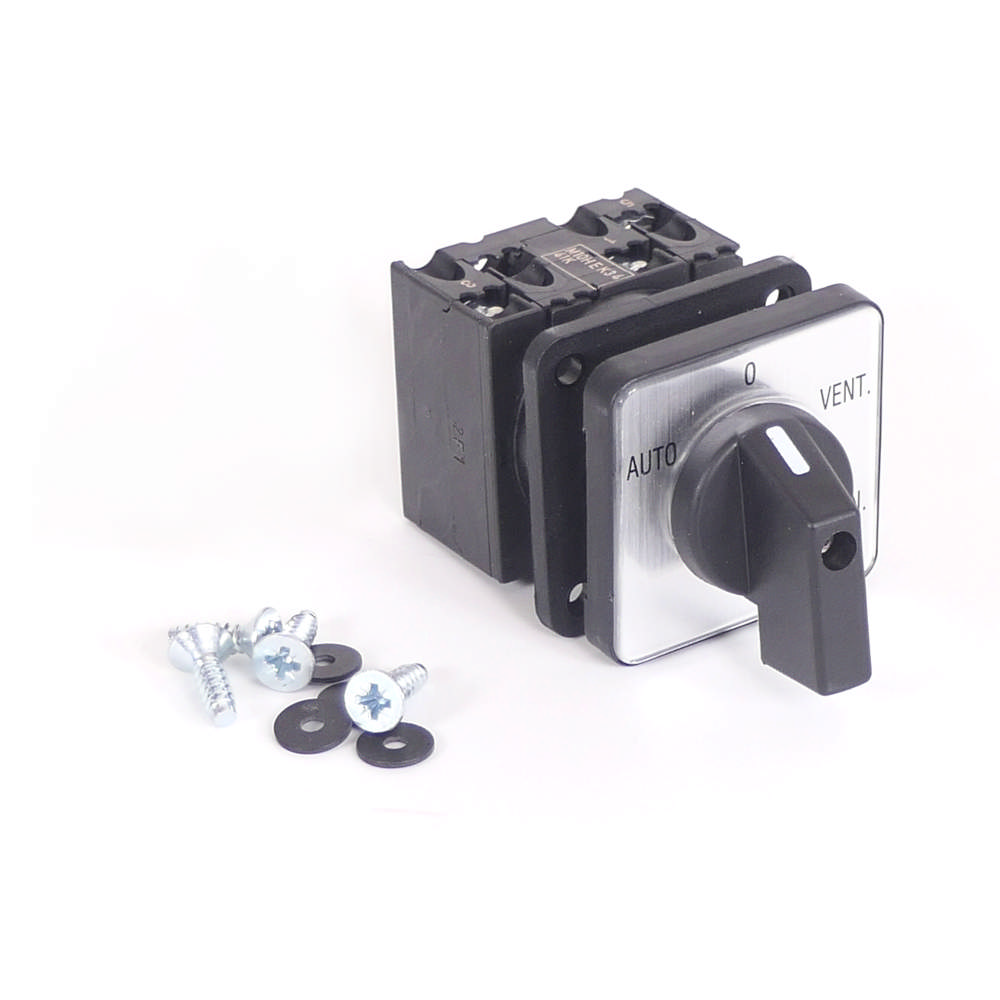 Contactor, switch, mode selector AUTO 0 VENT. MAN. (Telux)