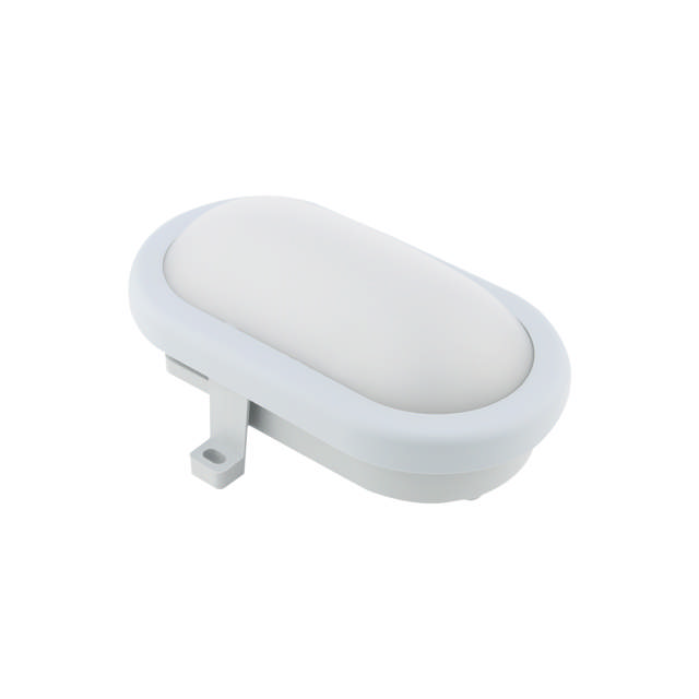 LED Bulkhead lamp 230V, Grey