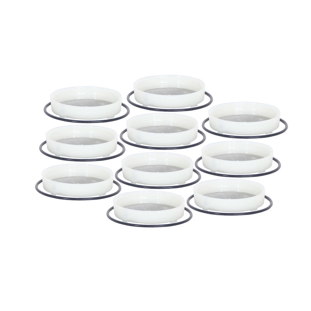10 pcs Filter for burner including 10 pcs. O ring for Oilfilter