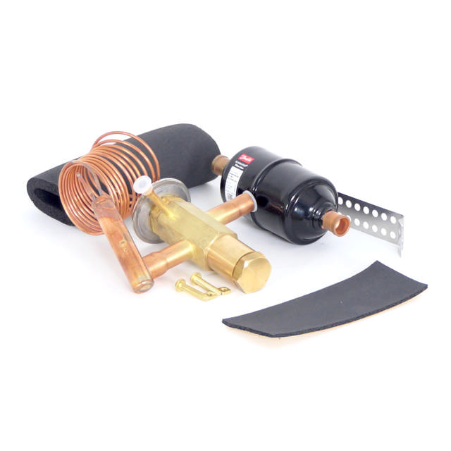 Thermostatic valve + line drier
