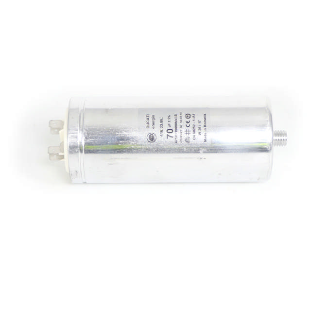 Capacitor,  70uF, 420V, 50/60Hz