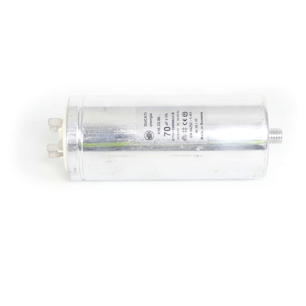 Capacitor,  70uF, 420V, 50/60Hz