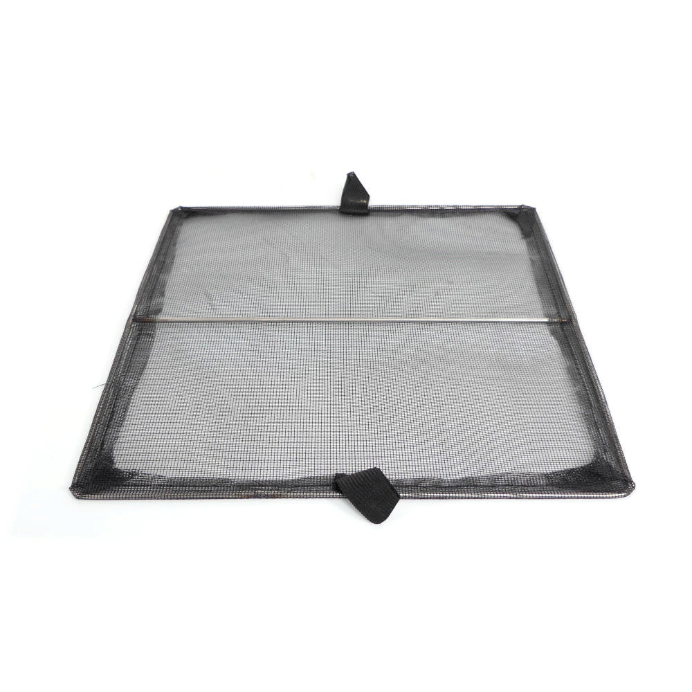 Sheet filter, 350 x 288mm, black nylon