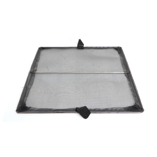 Sheet filter, 350 x 288mm, black nylon