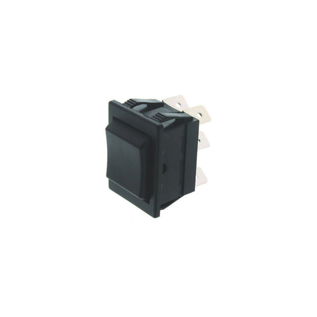 Switch, toggle switch, 250 V AC, 16 A, matt black