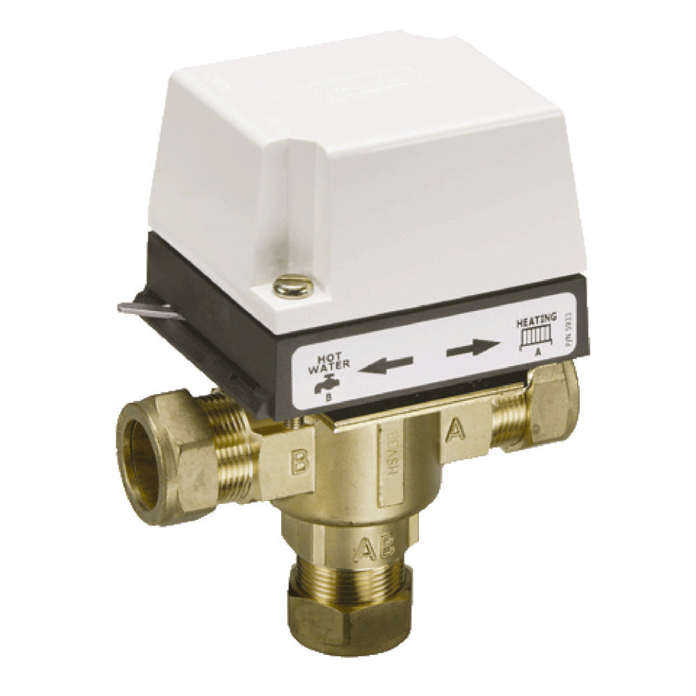 Valve, 3 Way Watervalve, 22mm