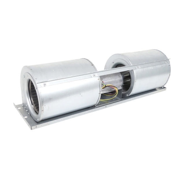 Radial fan, IP20 motor, 1550 RPM max, variable speed, 230 V, 50 Hz, 1ø 250 W, supply current 1.7 A