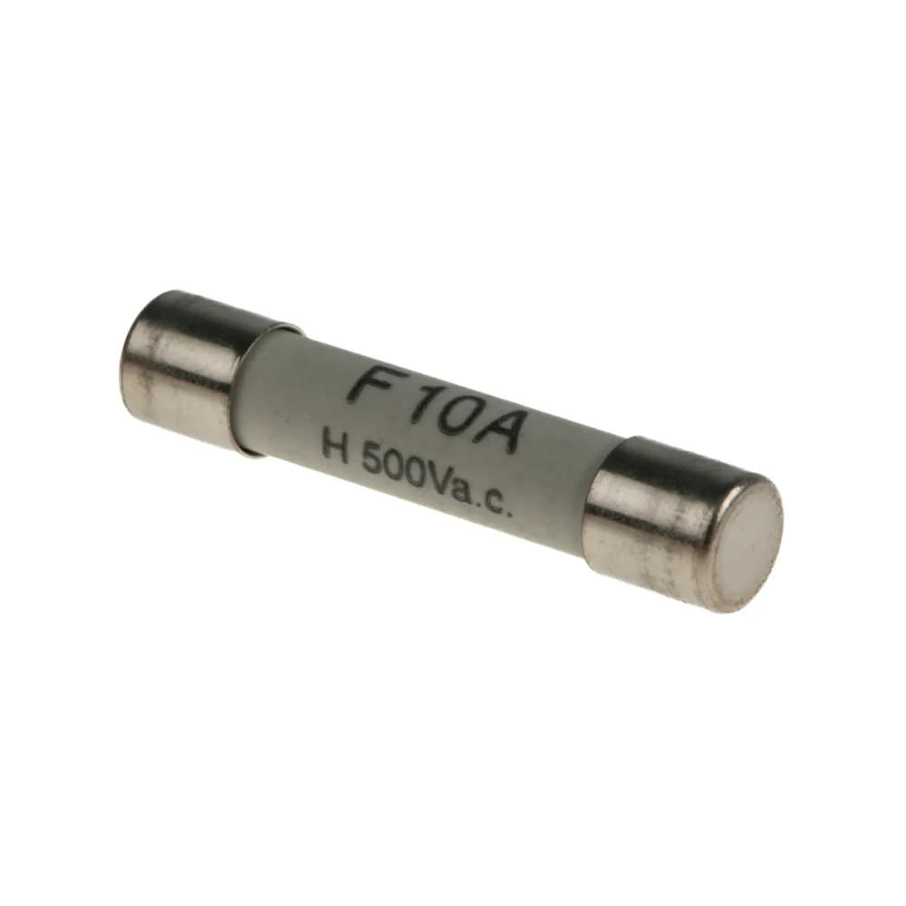 Fuse, 10A 6.3 x 32mm, HRC quick acting (F)