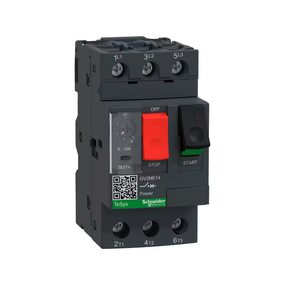 Contactor, switch, MCB 3 Pole 6.0-10.0A