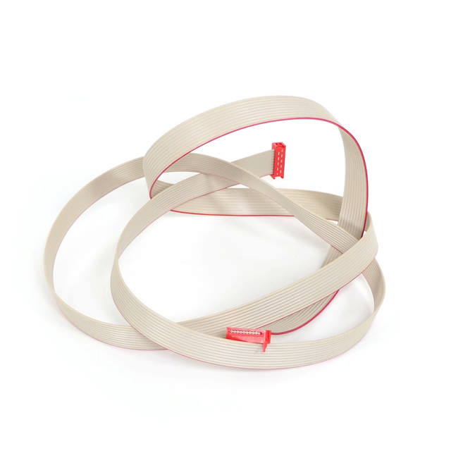 Flat cable, LEDs for operating signals