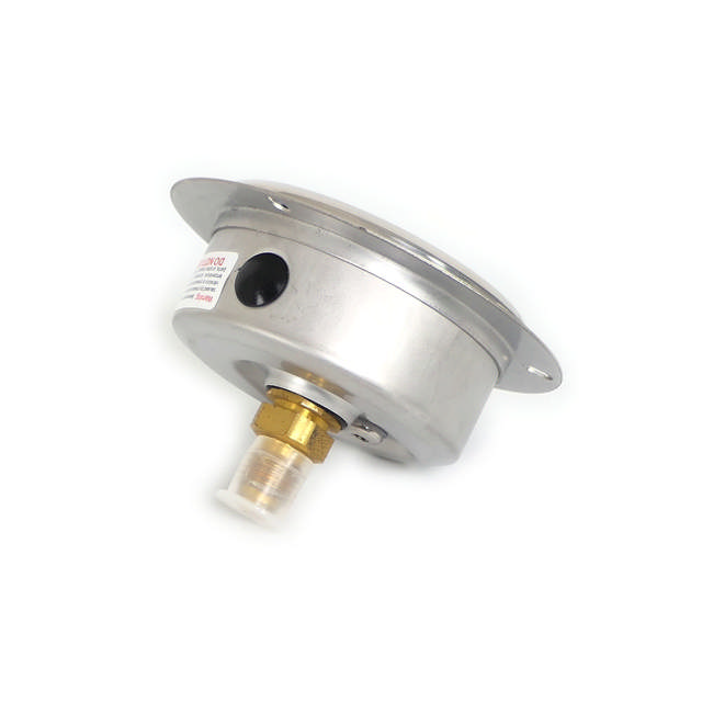 High pressure manometer with Dantherm logo