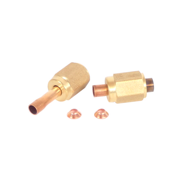 Fitting for copper tubes, soldering adapter 1/4